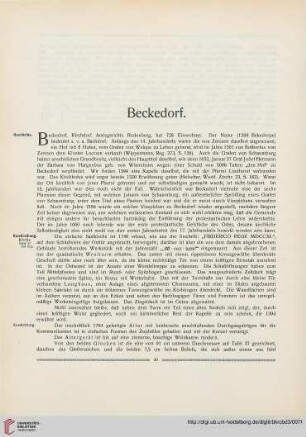 ⟦Beckedorf⟧