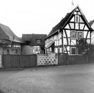 Fachwerkwohnhaus; Ortenberg, Nidderstraße 20
