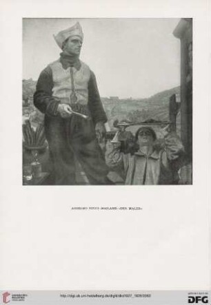 Anselmo Bucci, Mailand