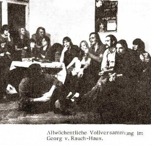Versammlung im Georg-von-Rauch-Haus