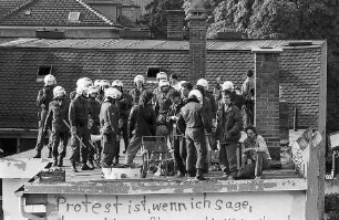 Freiburg im Breisgau: Räumung des Hauses in der Talstraße 7