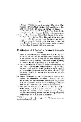 Optimismus und Pessimismus im Lichte des Christentums : Leitsätze