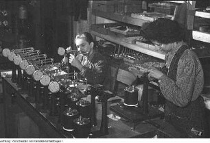 Ottendorf-Okrilla, Medingen. Prüfgeräte-Werk Medingen, Dezember 1952
