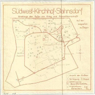 Gesamtlageplan Südwestkirchhof