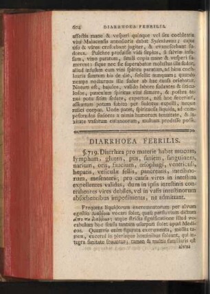 Diarrhoea Febrilis