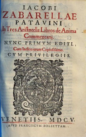In tres Aristotelis libros de anima commentarii