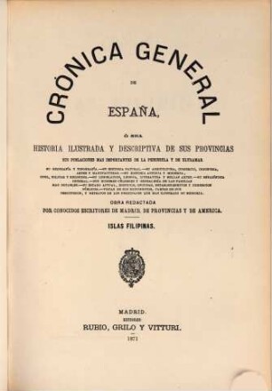 Crónica de las Islas Filipinas