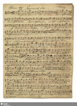 Soprano solo