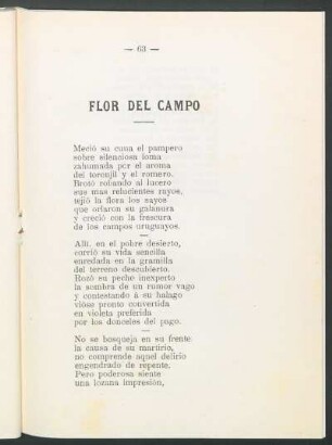 Flor del campo