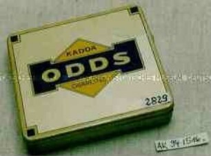 Blechdose für 20 Stück "KADDA ODDS CIGARETTES"