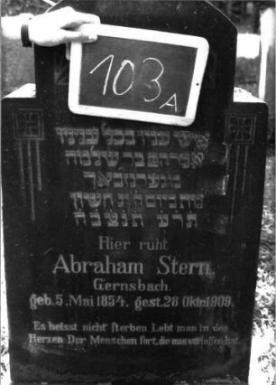 Grabstein 103A