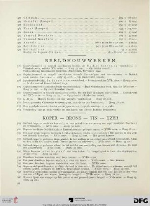 Beeldhouwwerken (Nr. 576-584)