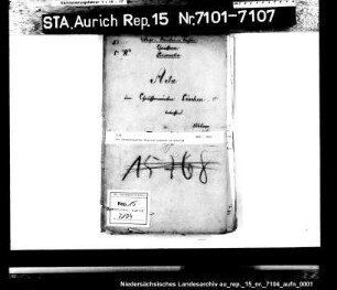 Der Chausseewärter Hinrich Löschen in Schirum