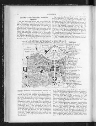 Friedrich Weinbrenners badische Residenz