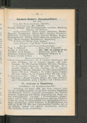 Deutsch-Oesterr. Dampfschiffahrt-