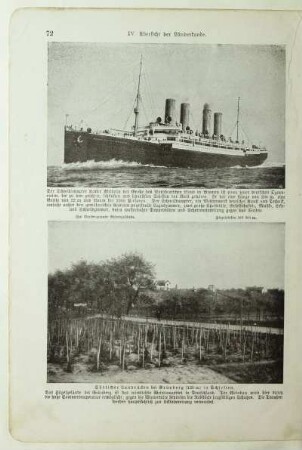 [Der Schnelldampfer Kaiser Wilhelm der Große des Norddeutschen Lloyd in Bremen]