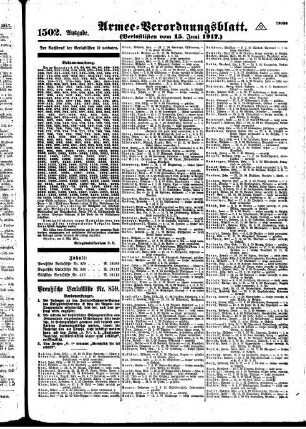 1502.Ausgabe. Freitag, 15. Juni 1917