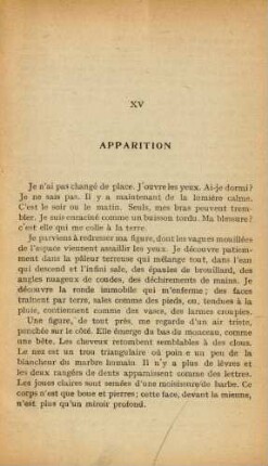 XV Apparition