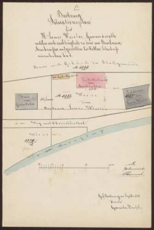 Winter, Louis, Gemeinderat Nachträgliche Genehmigung zum Bau eines Eiskellers