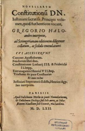 Codex : Novell. Vol., Vol. 3
