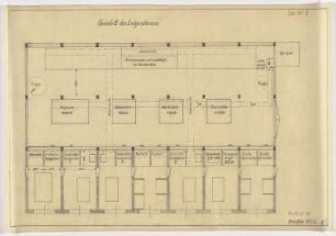 Grundriss des Erdgeschosses [Umspannstelle Türchau]