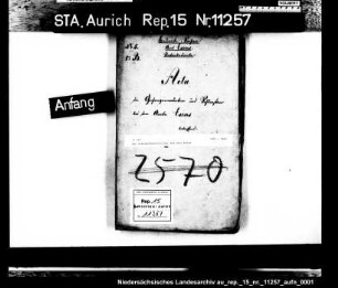 Der Gefangenenwärter bei dem Amte Esens