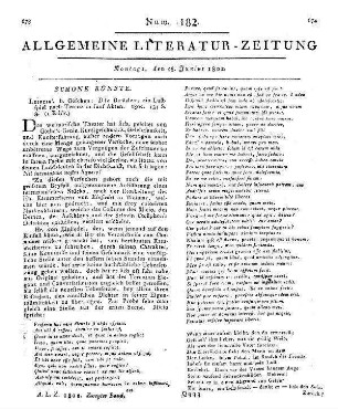 Karl Sternberg. Ein Denkmal der Freundschaft. Zerbst: Füchsel 1800