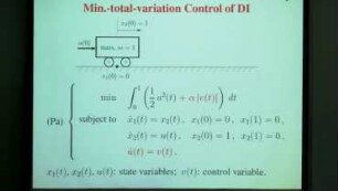 Optimal Control with Minimum Total Variation