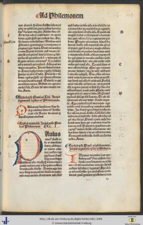 Argumentum in epistolam ad Hebrᶒos