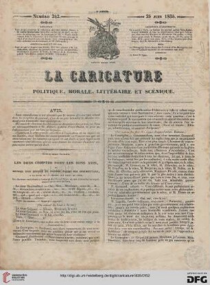Numéro 242 (25 Juin 1835) Planches 502,503