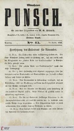 Nro. 45 (10. Novbr. 1850)