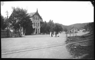 Lauenstein. Bahnhof