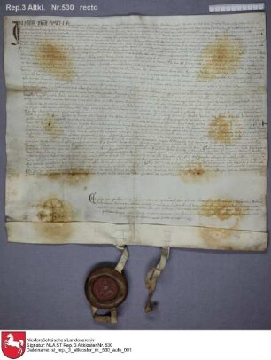1568 Juli 31 Notariatsinstrument über die Erwählung der Anna Blanke zur Priorinn des Alten Klosters