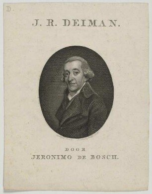 Bildnis des Johann Rudolf Deiman