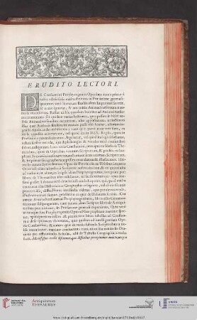 Erudito lectori