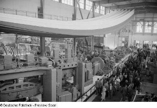 Maschinen der polnischen Sektion auf der Leipziger Herbstmesse 1954