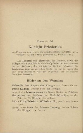 Raum No. 20