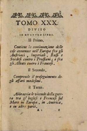 La storia : dell'anno .... 1760