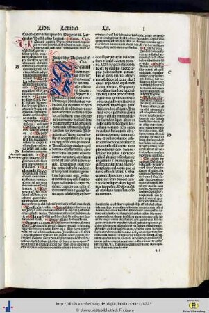 Liber Leviticus.