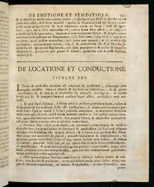 551-564, DE LOCATIONE ET CONDUCTIONE.