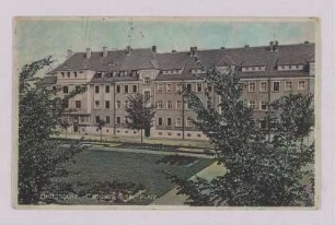 Engelsdorf. August-Bebel-Platz