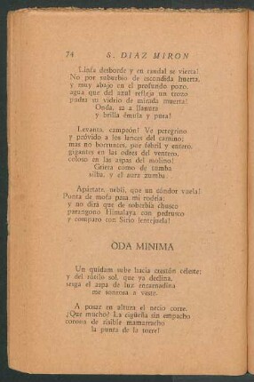 Oda mínima