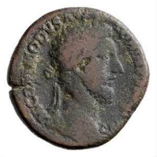 Münze, Sesterz, 183 - 184 n. Chr.