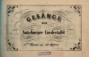 Gesänge der Augsburger Liedertafel, [4],1. Basso II
