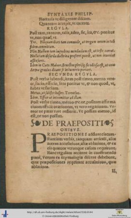 De Praepositionibus