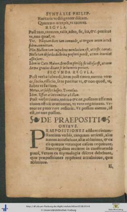 De Praepositionibus