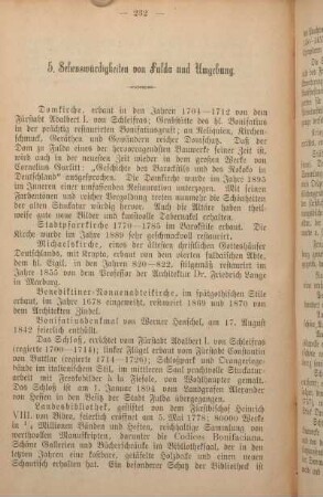 5. Sehenswürdigkeiten von Fulda und Umgebung
