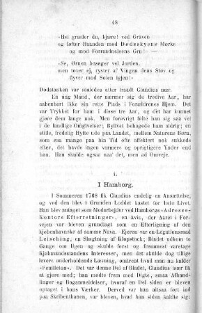 4. I Hamborg.