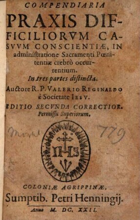 Compendiaria Praxis difficiliorum casuum Conscientiae