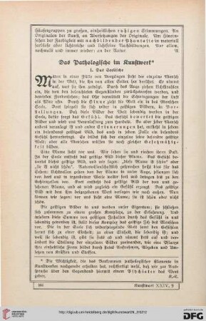 Das Pathologische im Kunstwerk, [1]